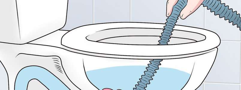Hot Water Treatment in clogged toilet