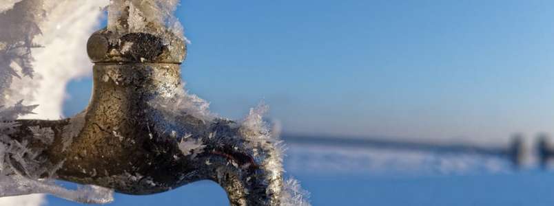 Frozen Toilet Pipes And Valves