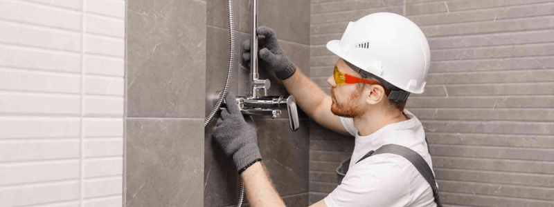 Shower Installation Process