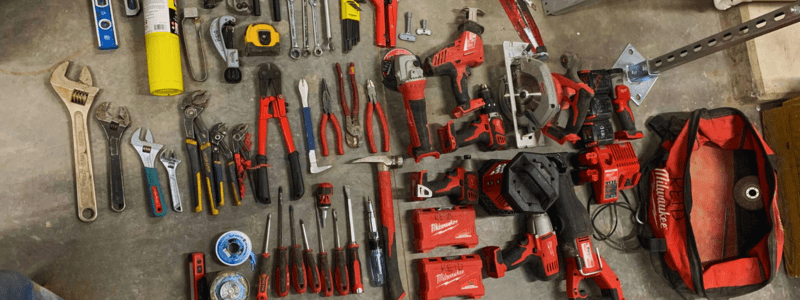 Commercial Plumbing Specialist Tools