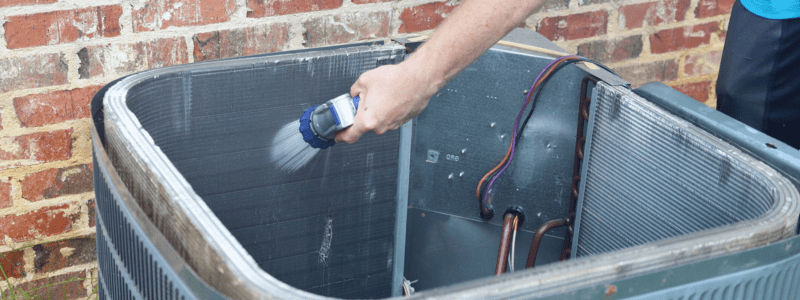Cleaning Condenser For Hvac System Maintenance
