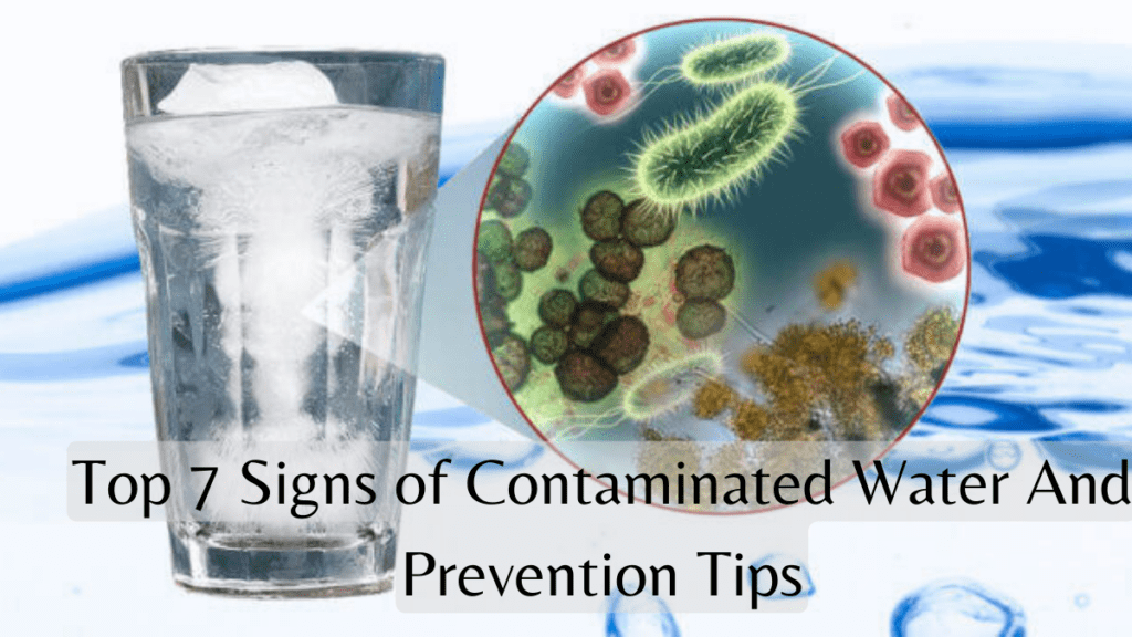Top 7 Signs Of Contaminated Water And Prevention Tips